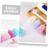 Baluue 32pcs Toothbrush Covers Caps for Toothbrush Heads Travel Essentials Convenient for Travel Using view 3