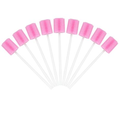 ACWOO Oral Care Sponge Swab, 150PCS Disposable Mouth Swab, Mouth Cleaning Swabs Sponge, Mouth Care Swab Sponge Stick, Tooth Mouth Cleaning Oral Care Tool Kit