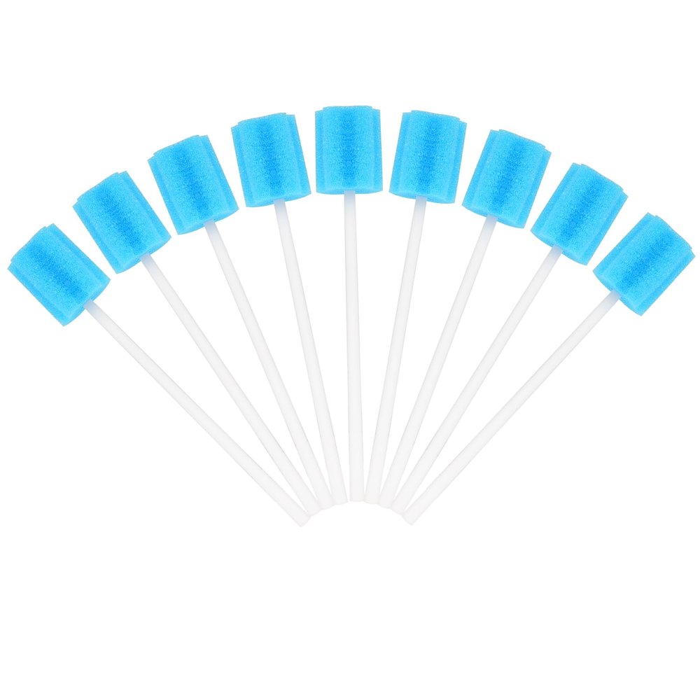 ACWOO Oral Care Sponge Swab, 150PCS Disposable Mouth Swab, Mouth Cleaning Swabs Sponge, Mouth Care Swab Sponge Stick, Tooth Mouth Cleaning Oral Care Tool Kit