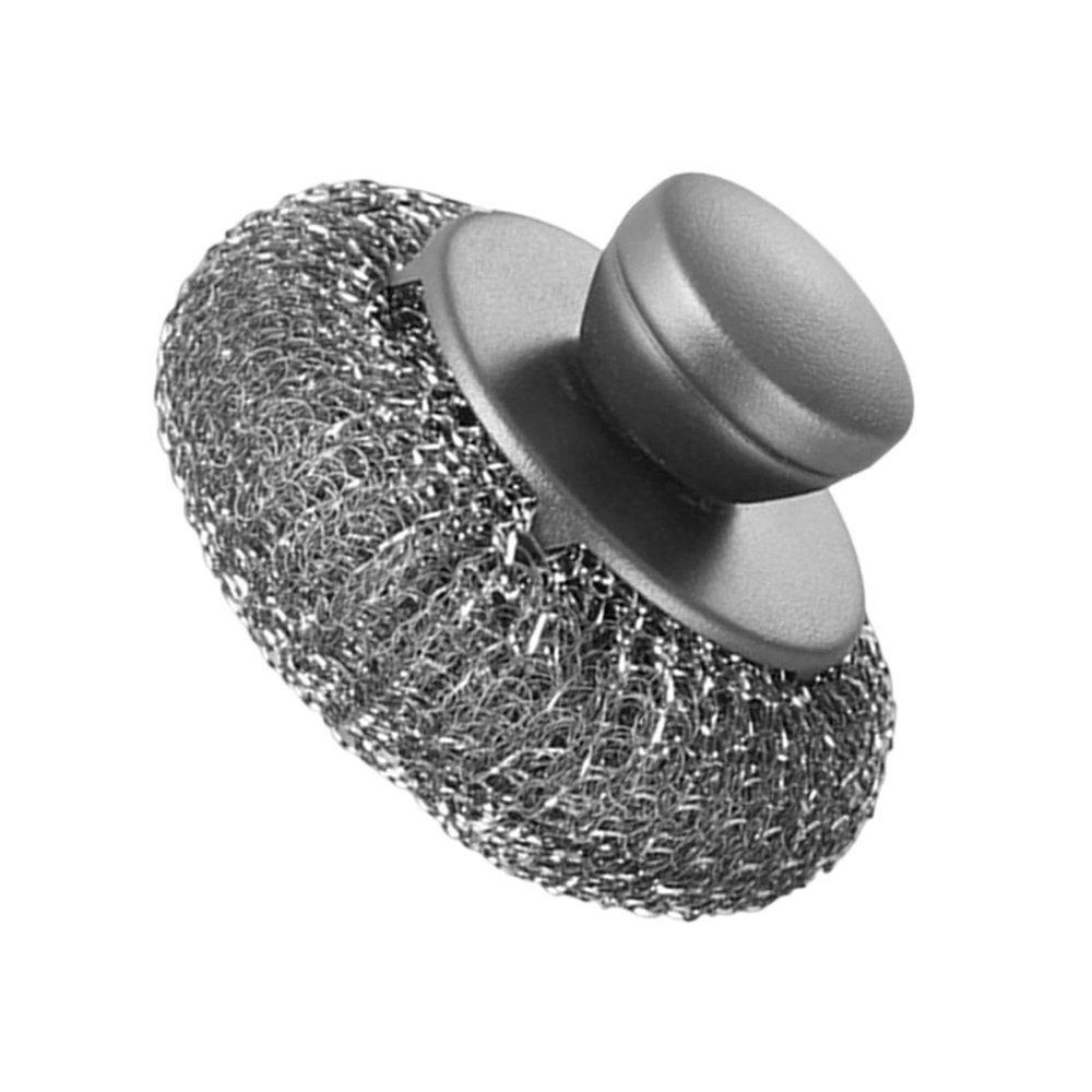 Stainless Steel Wool Scrubber Stainless Steel Long Handled Metal Brush
