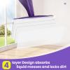 Sdivner 20 Pack Mop Refill Pad for Flash Powermop, Microfiber Mop for All floors Cleaning, Disposable Mops Efficiently Absorb Water and Powerful Stain Removal view 3