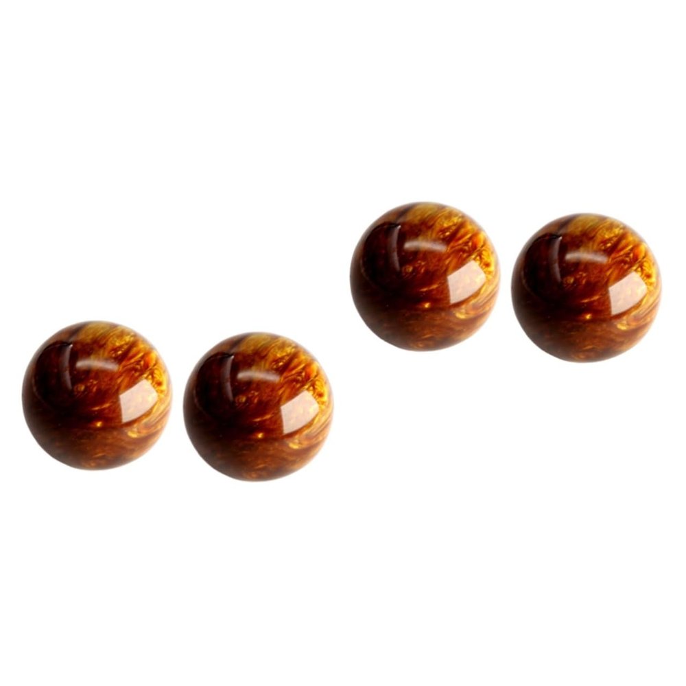 FOMIYES 4pcs Fitness Ball for Elderly Exercise Handballs Solid Massage Balls for Man Woman Handball for Hand Care and Strength Training at Home Gym
