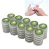 50pcs Hand Wipes, Press Type Hand Cleaning Wipes, Disposable Press Hand Cleaning Wipes, Portable Individual Wrapped Depart Pushing Towelette for Travel Use view 4