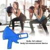 Body Fat, Skinfold Body Fat Measurement Tool, Professional Fat, Double Spring Body Fat Clamp, Fat For BMI Measurement, Accurate Body Fat, Handheld Skinfold, 0-80MM view 3