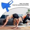 Body Fat, Skinfold Body Fat Measurement Tool, Professional Fat, Double Spring Body Fat Clamp, Fat For BMI Measurement, Accurate Body Fat, Handheld Skinfold, 0-80MM view 4