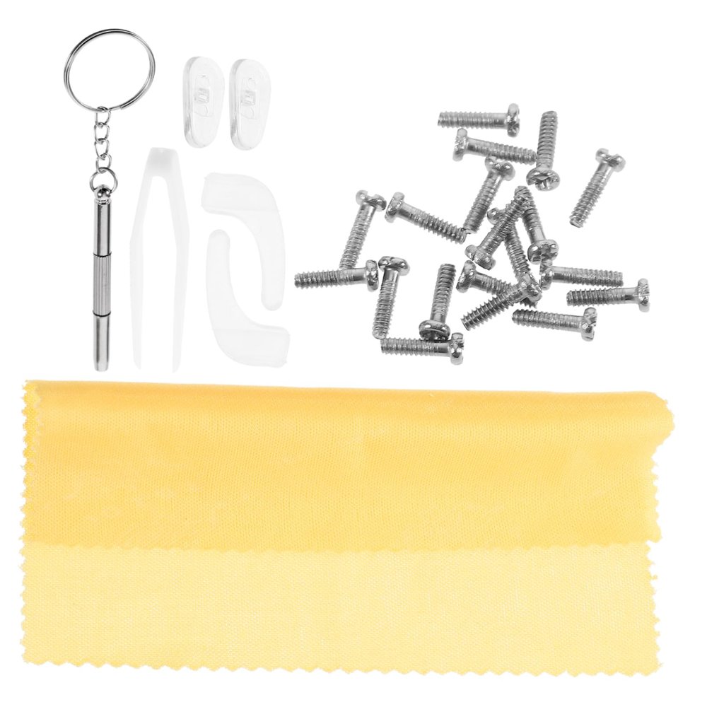 minkissy 2 Sets Glasses Nose Pads Comfortable Nose Support Non-Slip for All Glasses Frames