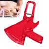 Body Fat Body Fat | Skin Fold 0-88mm Body Fat | Accurate Portable Double Resso Fat Tape Measuring Tool view 1