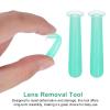 Beavorty 15PCS Silicone Inserter Remover Hard Lenses Remover Travel Lens Remover Lens Suction Holder for Home Travel Outdoor Exercise view 4