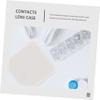 Beavorty 9sets Portable Contacts Lens Case Travel Contacts Lens Case Box Mirror Small Holder Box for Storage for Halloween Daily Use view 4