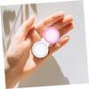 Beavorty 3sets Compact Case Mirror Tweezers Travel Organizer Portable Eye Contact Holder Box for Halloween Storage Case view 3