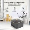 Ultrasonic Cleaner for Dentures, Retainer, Aligner, Mouthguard, Toothbrush Head, 48KHz Ultrasonic Retainer Cleaner Machine for All Dental Appliances, Jewelry etc (Grey) view 3