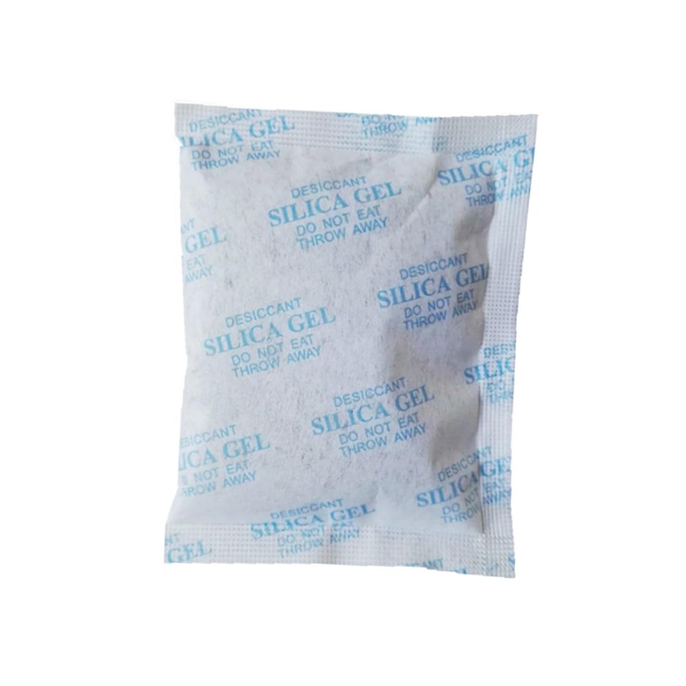 JECOMPRIS 100pcs 10g Silica Gel Moisture Absorber Packs with Non-woven Fabric, Moisture Absorbers for Food Storage, Electronics, and Clothing Dehumidification, Safe Drying Desiccant Bags