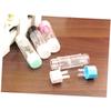 Healvian 8pcs Mini Travel Rgp Hard Lens Case Protective Box Cosmetic Lens Container view 4