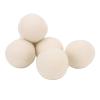 6Pcs Wool Dryer Balls, Reusable Wool Felt Fabric Softener Drying Balls, Reduces Clothing Wrinkles and Saves Drying Time, Accelerated Drying Eliminates Static Electricity (7.5cm) view 1