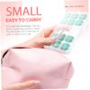 Beavorty 2sets Portable Multiple Holder Travel Cosmetic Lens Storage Box Organizer for Home and Go Leak Design Easy Access view 2