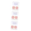 Beavorty 3pcs Box Practical Lenses Case for Eyewear Portable Lens Storage Holder for Travel and Daily Use