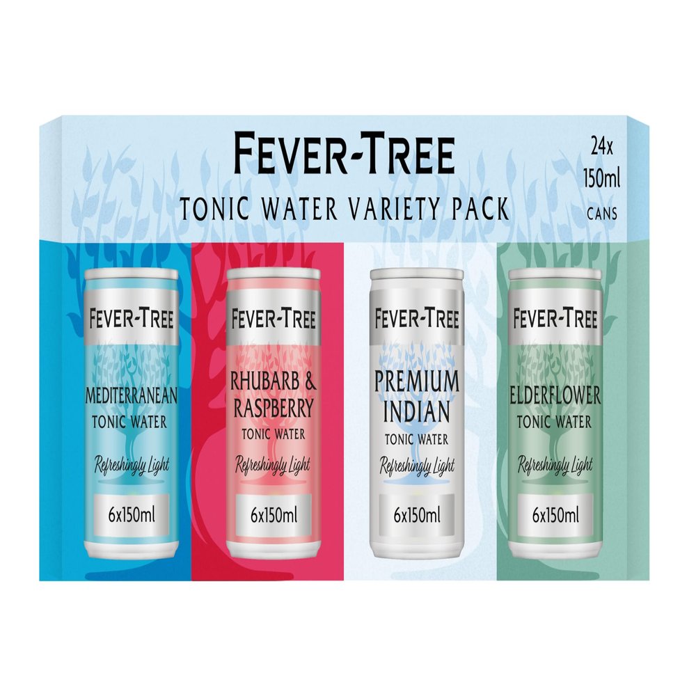 Fever-Tree Tonic Water Variety Pack 24x150ml