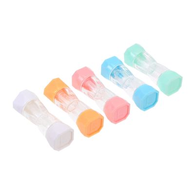 Beavorty Lens Box Storage Case 5Pcs Portable Compact Contact Lens Container for Work and Class