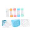 Beavorty Lens Box Storage Case 5Pcs Portable Compact Contact Lens Container for Work and Class view 4