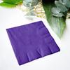 Venuscello 500 x Purple Swantex Paper Napkins Parties Napkins 33cm 2-Ply Disposable Ideal for Birthday, Wedding Catering & Dinner view 3