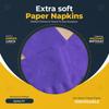 Venuscello 500 x Purple Swantex Paper Napkins Parties Napkins 33cm 2-Ply Disposable Ideal for Birthday, Wedding Catering & Dinner view 4