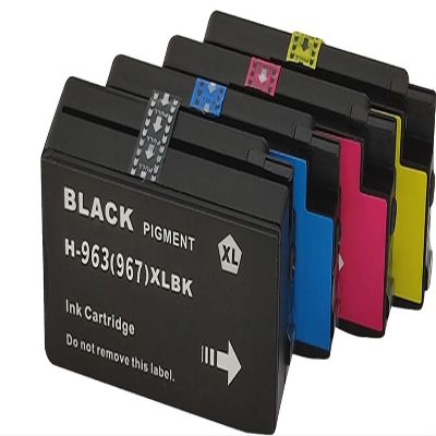 Accessories Compatible with 963XL Compatible Ink Cartridge Replacement for HP 9010 9012 9013 9014 9015 9016 9018 9019 9020 9022 9023 9025 9026 9027 9028 9029 Printer, Office Supplies