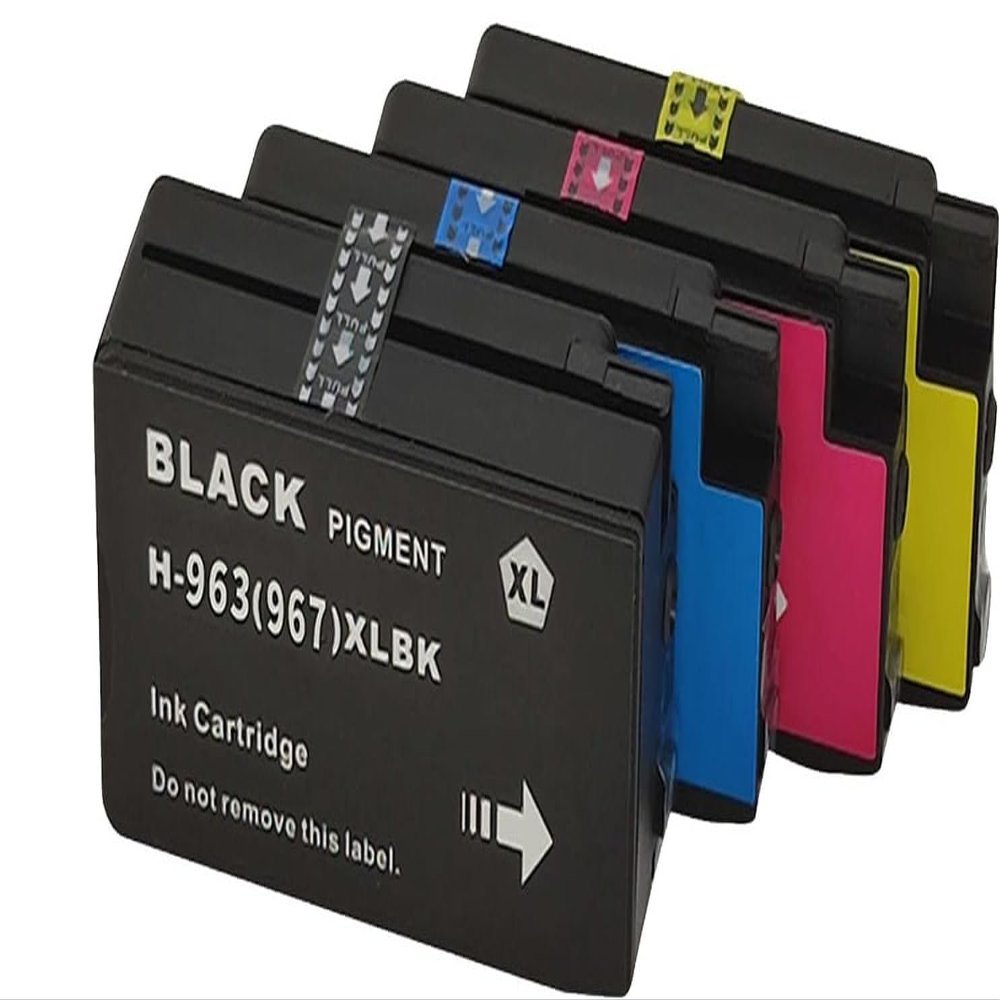 Accessories Compatible with 963XL Compatible Ink Cartridge Replacement for HP 9010 9012 9013 9014 9015 9016 9018 9019 9020 9022 9023 9025 9026 9027 9028 9029 Printer, Office Supplies