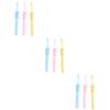 Beavorty 9pcs Boys and Girls Toothbrushes Manual Cartoon Teeth Brush for Boy Girl Adorable Rabbit Design for Tooth Cleaning at Home Travel view 1
