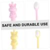 Beavorty 9pcs Boys and Girls Toothbrushes Manual Cartoon Teeth Brush for Boy Girl Adorable Rabbit Design for Tooth Cleaning at Home Travel view 3