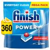 Finish Powerball All in 1 Max Lemon Dishwasher Mega Value 4x90 Tablets view 1