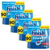 Finish Powerball All in 1 Max Lemon Dishwasher Mega Value 4x90 Tablets view 2