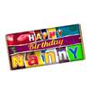 Happy Birthday Nanny Chocolate Bar Wrapper Novelty Gift Present For Aunty Sister Grandma CH-9530 (without chocolate bar (wrapper only)) view 1