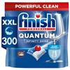 Finish Quantum Infinity Shine Dishwasher Tablets Bulk | Regular Scent | 300 Dishwasher Tabs for Deep Clean and Sparkling Shine view 1
