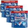Finish Quantum Infinity Shine Dishwasher Tablets Bulk | Regular Scent | 300 Dishwasher Tabs for Deep Clean and Sparkling Shine view 2