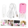 Beavorty Electric Rotary Cleaner for Contacts Lenses Automatic Lens Cleaner Portable for Daily Use view 2