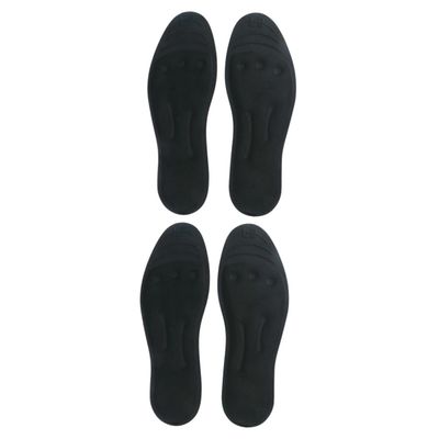 minkissy 2pairs Glycerol Insoles Foot Supports for Men Women Liquid Filled Massage Pads for Pain Relief Insoles for Shoes