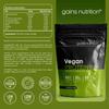 GN Vegan Protein 85 Protein Powder | 1kg Unflavoured Pea-Protein Powder - Plant Based Protein-Powder | 25.5g per Serving | Pea-Protein Isolate | Non-GMO, Gluten Free & Unsweetened view 4