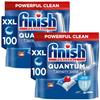 Finish Quantum Infinity Shine Dishwasher Tablets Bulk | Regular Scent | 200 Dishwasher Tabs for Deep Clean and Sparkling Shine view 2
