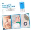 Beavorty Electric Lens Cleaner Washer Machine Portable Automatic Rotating Contact Lens Cleaning Device for Travel and Daily Use Navy Blue view 3