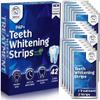 DENTELO Professional Teeth Whitening Strips,42 Non-Sensitive, Safe for Enamel, Anti Slip, Dentist Formulated Teeth Whitener Strips, Adavance Pap Whitening Stripes view 1
