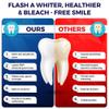 DENTELO Professional Teeth Whitening Strips,42 Non-Sensitive, Safe for Enamel, Anti Slip, Dentist Formulated Teeth Whitener Strips, Adavance Pap Whitening Stripes view 3