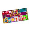 Happy Birthday Auntie Chocolate Bar Wrapper Novelty Gift Present Celebrate CH-9545 (with chocolate bar (100g)) view 1