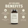 Dova Health Vitamin B Complex High Strength | All 8 B Vitamins + Myo - Inositol & Choline | B1-B2-B3-B5-B6-B9-B12-B7 (Biotin), Folate | Clean, No Additives or Fillers | Made in UK view 4