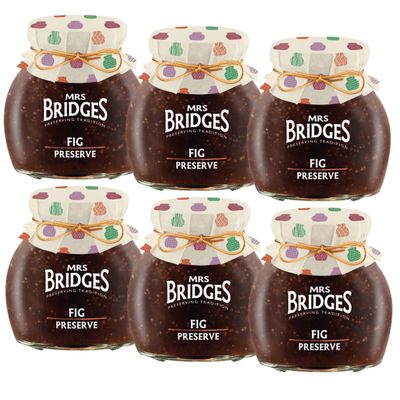 Mrs Bridges - Fig Preserve - 340g - Pack of 6