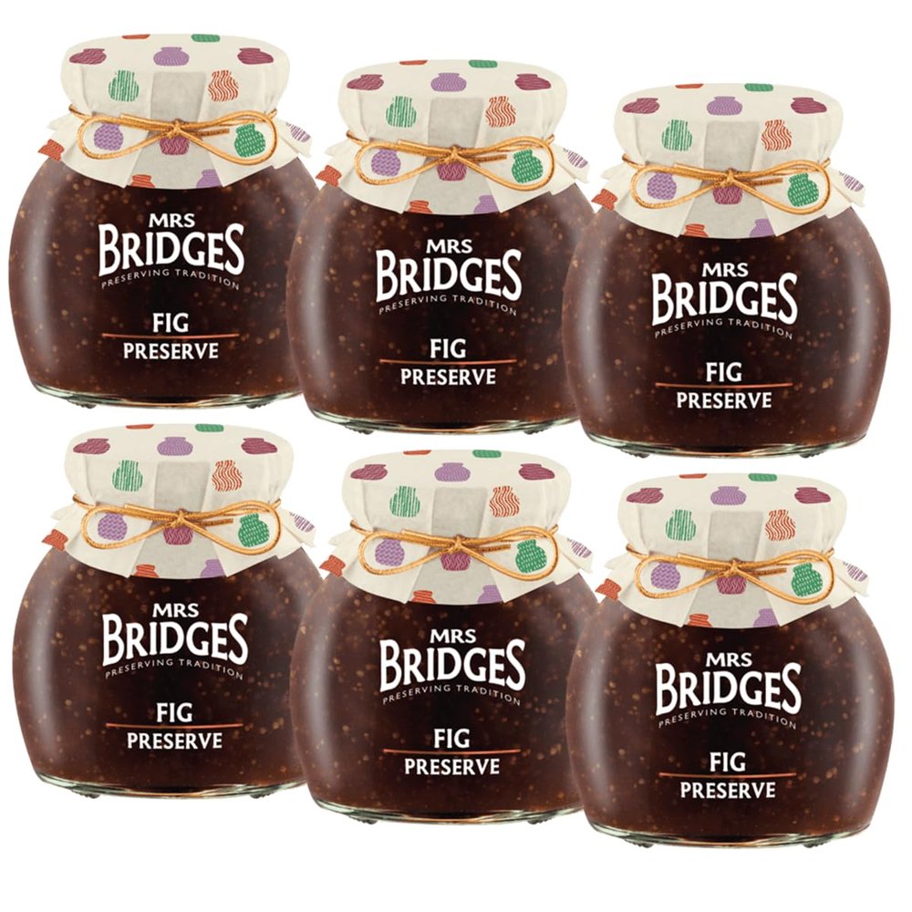 Mrs Bridges - Fig Preserve - 340g - Pack of 6