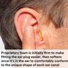 Ear Classic Ear Plugs - EarPlug Pairs (Individually Packed) - Yellow - SNR 28dB - Defenders for Hearing Protection, EarPlugs for Sleep, Earplugs for Sleeping Noise Cancelling (100) view 4