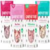 Candy Kitten Vegan Sweets CORE Selection 4 x 140g Wild Strawberry Sour Watermelon Very Cherry & Eton Mess Perfect Vegan Gifts Bulk Bags Naturally Flavoured With Fruit Juice by Zamfoods (8 Mix) view 1
