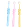 Beaupretty 3pcs Manual Toothbrush for Boys and Girls Fine Bristles Years Cartoon Animal Toothbrush for Year Old view 1