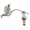 Hollow Metal C-Ock Cage Chastity Lock Sexxe Toy Amal Butt Plug Novelty Sex Accessories Jacket Novelty (L) view 2
