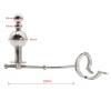 Hollow Metal C-Ock Cage Chastity Lock Sexxe Toy Amal Butt Plug Novelty Sex Accessories Jacket Novelty (L) view 4